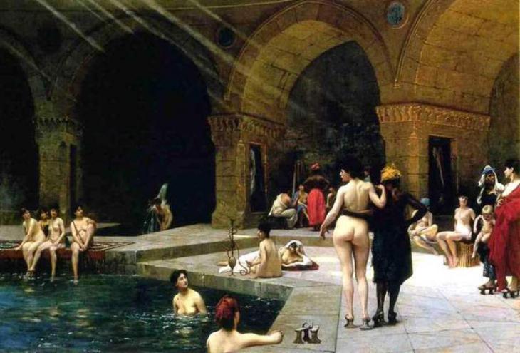 ″Harem Pool″ by Jean-Leon Gerome (source: private)