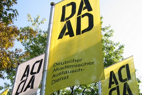 Fahnen des Deutschen Akademischen Austauschdienstes; Foto: DAAD