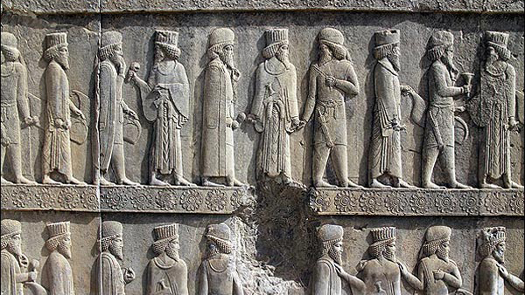 Apadana (Audienzhalle) von Persepolis, der Sommerresidenz der altpersischen Achämeniden (undatierte Aufnahme), Foto: MEHR