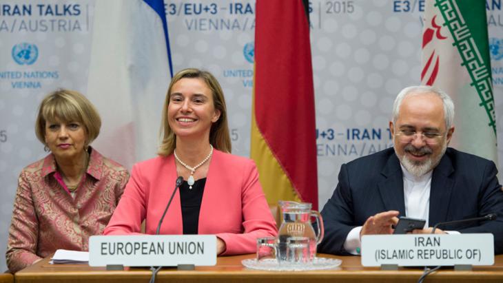 Concluding the nuclear agreement in Vienna with Iran (photo: Mehr)