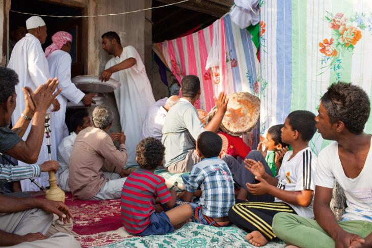 African Islam ″zar″ cult ceremony in the southern Iranian town of Tiab (photo: Mahdi Ehsaei)