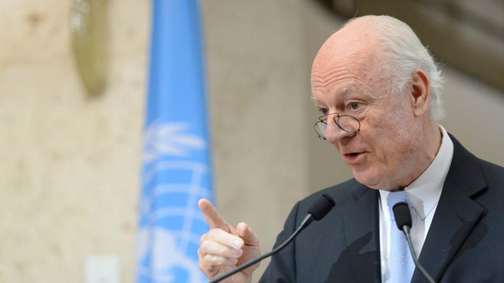 UN Special Envoy Staffan de Mistura (photo: picture-alliance/dpa/M. Trezzini)