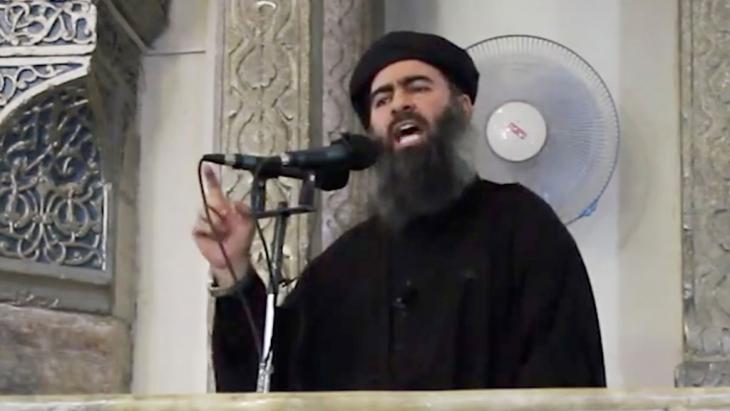 IS leader Abu Bakr al-Baghdadi (photo: picture-alliance/AP)