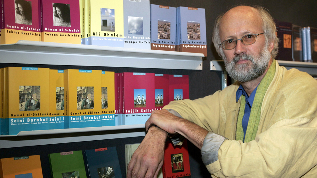 Der deutsche Literaturwissenschaftler Hartmut Fähndrich; Foto: picture-alliance/dpa/F. May 