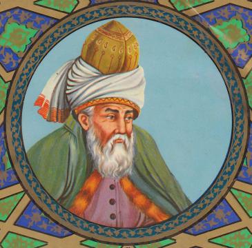 Jalal ad-Din Muhammad Rumi (source: Wikipedia)