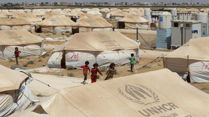 Zaatari refugee camp in Mafraq, Jordan (photo: Reuters)