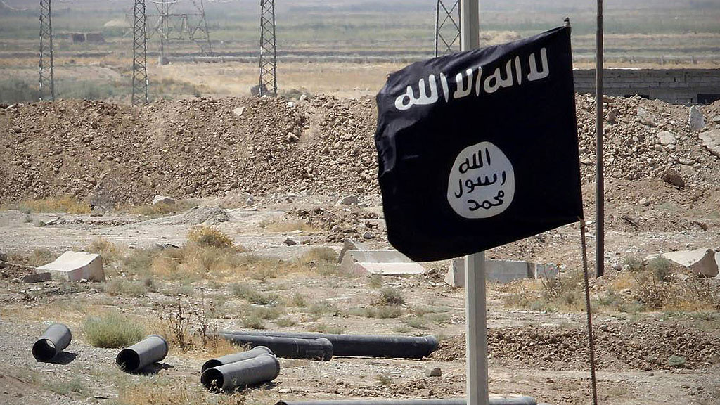 IS-Fahne im Irak; Foto: Imago/Xinhua