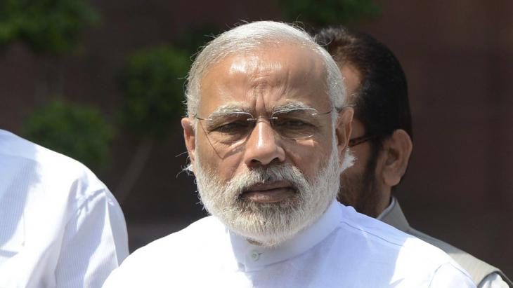 India′s prime minister, Narendra Modi, (photo: picture-alliance/Xinhua)