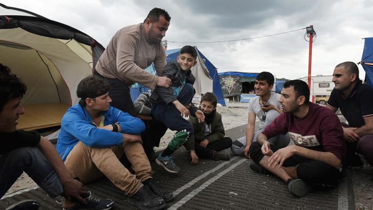 Refugees in Calais (photo: Getty Images/M. Turner)
