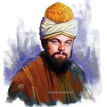 Omidhq tweet: Can you imagine @LeoDiCaprio as #Rumi