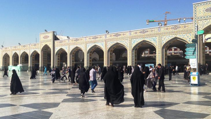 Imam Reza shrine in Mashhad (photo: private)