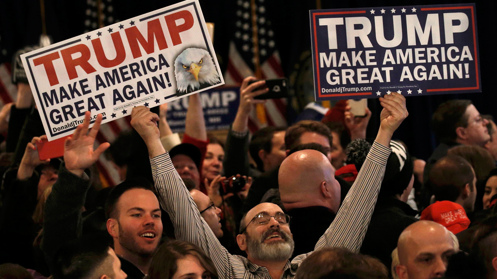 Trump-Anhänger in New Hampshire; Foto: Reuters/M. Segar