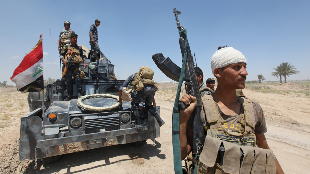 Irakische Armee-Einheiten; Foto: Reuters/A. Al-Marjani