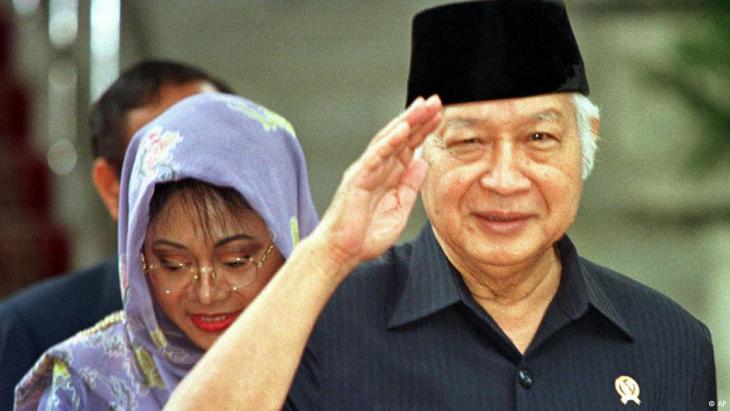 Indonesia′s former dictator Suharto (photo: AP)