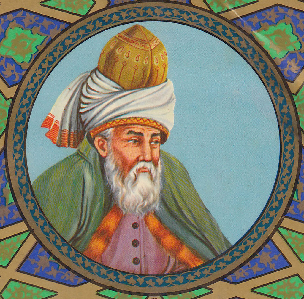 Jalal al-Din Rumi; Quelle: wikipedia