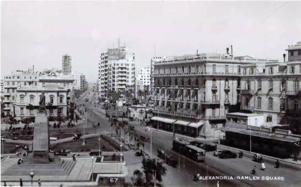 محطة الرملة في الاسكندرية بحسب موقع "اسكندرية 1900" على فيسبوك