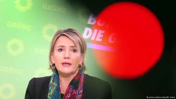 Leader of the Green Party Simone Peter (photo: picture-alliance/dpa)