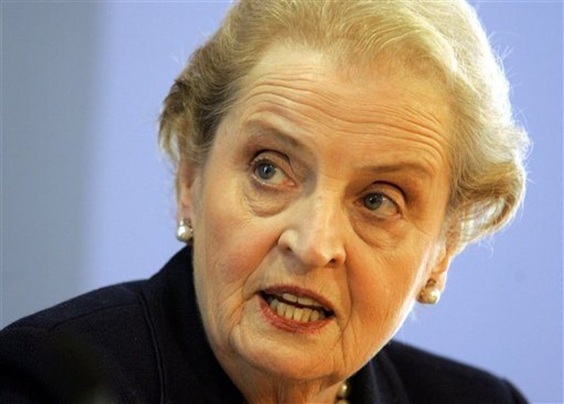 Former U.S. Secretary of State Madeleine Albright (photo: AP)