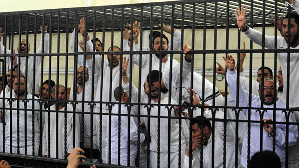 Inhaftierte Muslimbrüder; Foto: Reuters 
