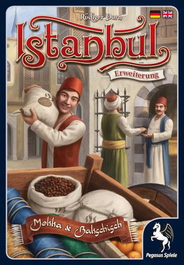 ″Mocha and Baksheesh″, the ″Istanbul″ board game extension (by Pegasus-Spiele)
