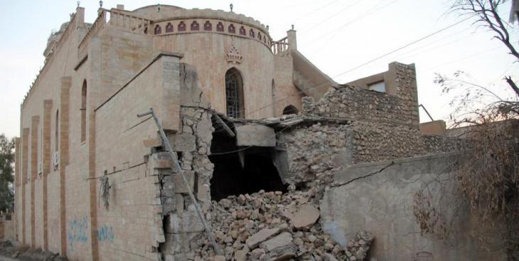 The terror militia IS destroyed numerous churches in Iraq (photo: picture-alliance/dpa/B. Schwinghammer)