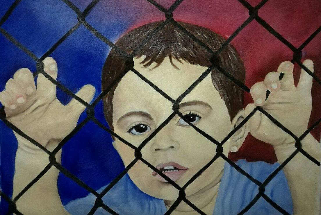 "Child on Nauru" by Abbas Al Aboudi (photo: Abbas Al Aboudi)