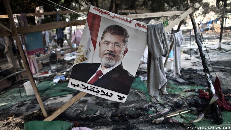 Gewaltsam geräumtes Protest-Camp Rabaa al-Adawiyya in Kairo; Foto: AFP/Getty Images