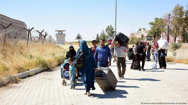 Syrian refugees in the Turkish Gaziantep region (photo: picture-alliance)