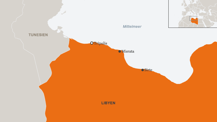 Infographic on Libya (source: DW)