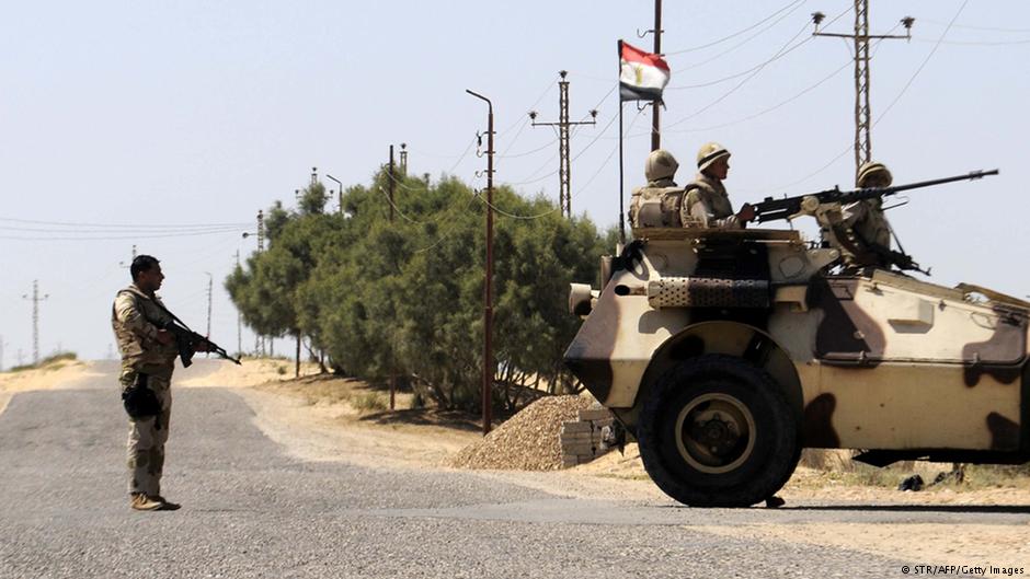 جنود مصريون قرب رفح