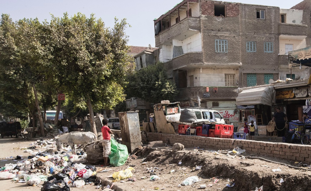 Die Peripherie von Kairo ist bitterarm. Jeder Vierte lebt hier von weniger als zwei Dollar pro Tag; Foto: Flemming Weiß-Andersen