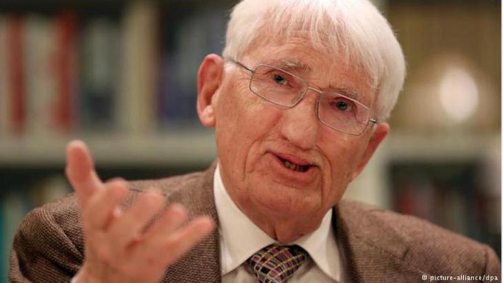 German philosopher Jurgen Habermas (photo: picture-alliance/dpa)