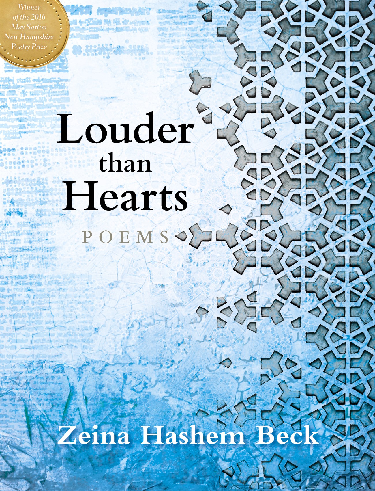 Cover of Zeina Hashem Beck's "Louder than Hearts" (published by Bauhan Publishing)