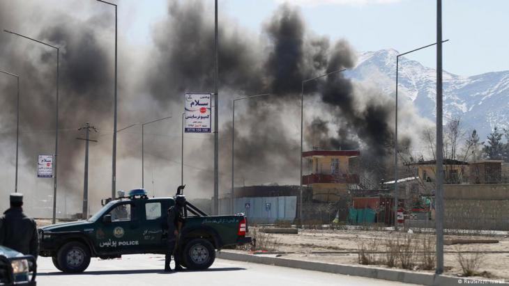Taliban attack in Kabul, Afghanistan, 01.03.2017 (photo: Reuters/Mohammed Ismail)