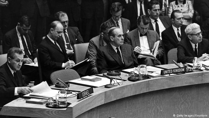UN Security Council, 1967 (photo: Getty Images/Keystone)