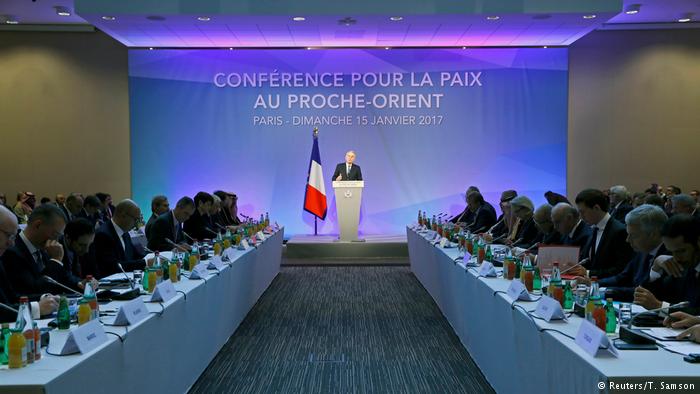 Middle East conference in Paris (photo: Reuters/T. Samson)