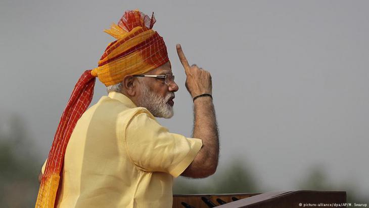 Indian Prime Minister Narendra Modi (photo: picture-alliance/dpa)	
