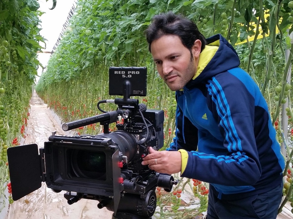 المخرج المغربي رشيد قاسمي RACHID KASMI.الصورة: الجمعية المغربية للدراسات الإعلامية والأفلام الوثائقية.