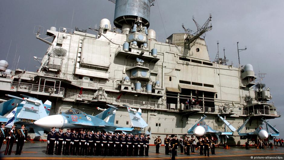 Russische Kriegsmarine im syrischen Tartous; Foto: dpa/picture-alliance