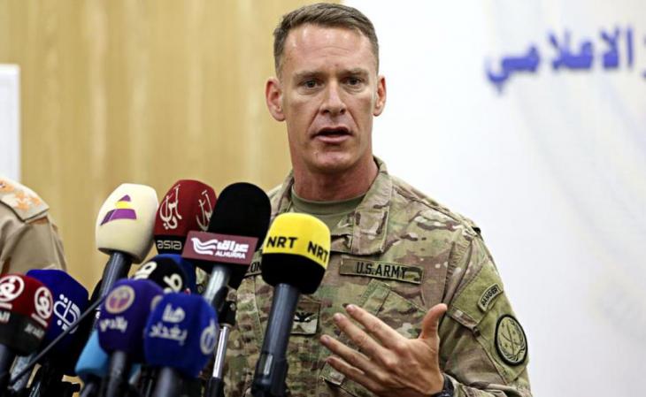 Colonel Ryan Dillon, spokesman for the U.S. Armed Forces in the Middle East (photo: AP)
