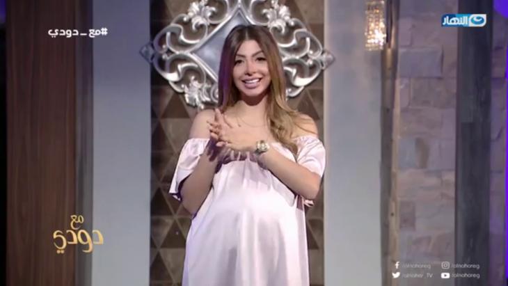Egyptian presenter Doaa Salah on the An Nahar television channel  (source: An-Nahar TV)