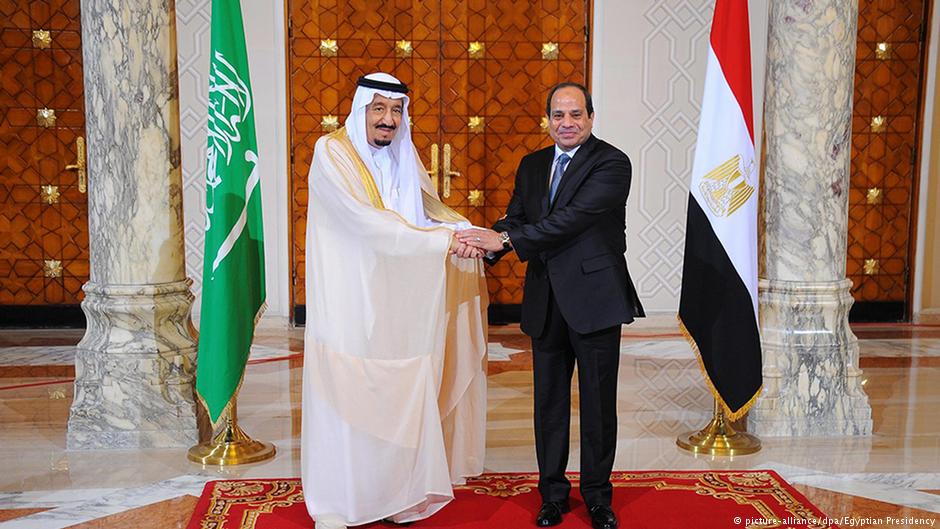 الرئيس المصري السيسي والملك السعودي سلمان