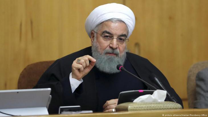 Iran's President Hassan Rouhani (photo: picture-alliance/Iranian Presidency Office)