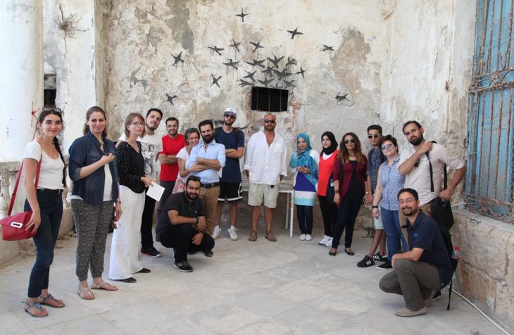 Participants at the Kulturakademie Libya in Tunis (photo: Haithem Boumesouir/Goethe-Institut Tunis)