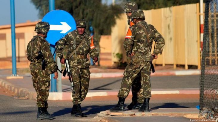 Algerian security forces (photo: picture-alliance/landov)