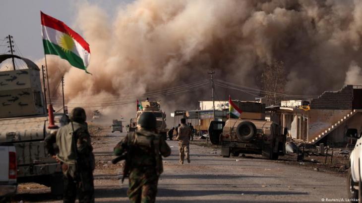 Pershmerga in Iraq during an offensive against IS jihadists (photo: Reuters)