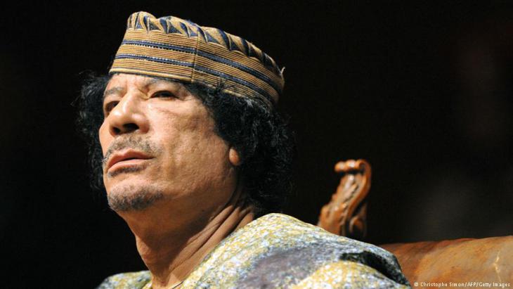 Libyaʹs former dictator Muammar Gaddafi (photo: Christophe Simon/AFP/Getty Images)