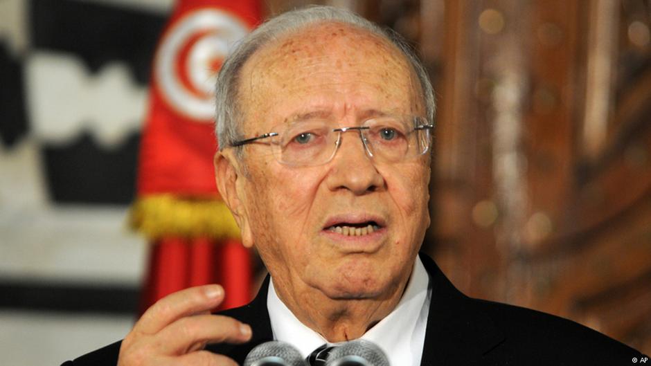 الرئيس التونسي الباجي قايد السبسي 