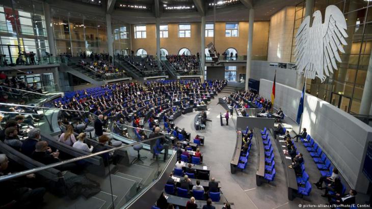 Parliament in session in the German Bundestag (photo: picture-alliance)