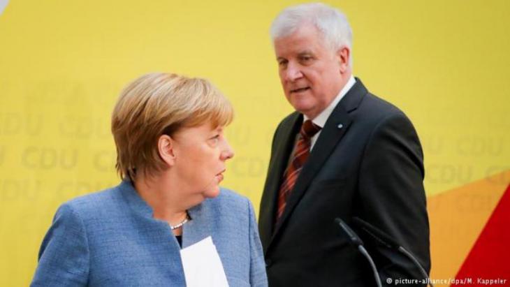 Angela Merkel and Horst Seehofer (photo: picture-alliance/dpa)
